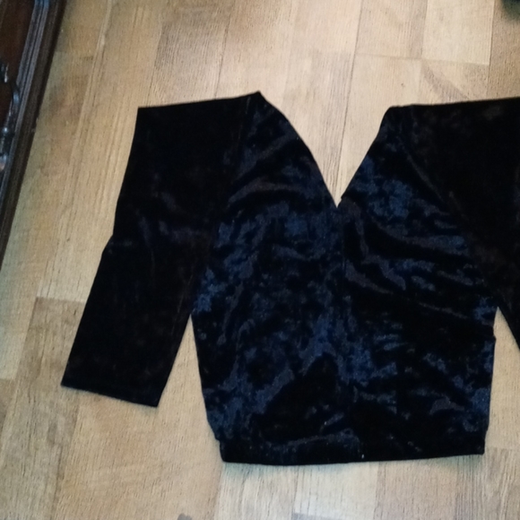 Velvet leggings - Picture 2 of 2